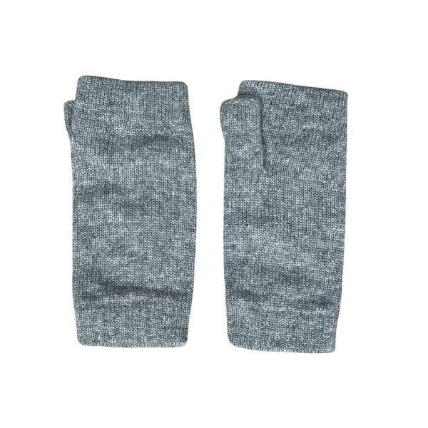 Wrist Warmers UK for Ladies, cashmere in grey